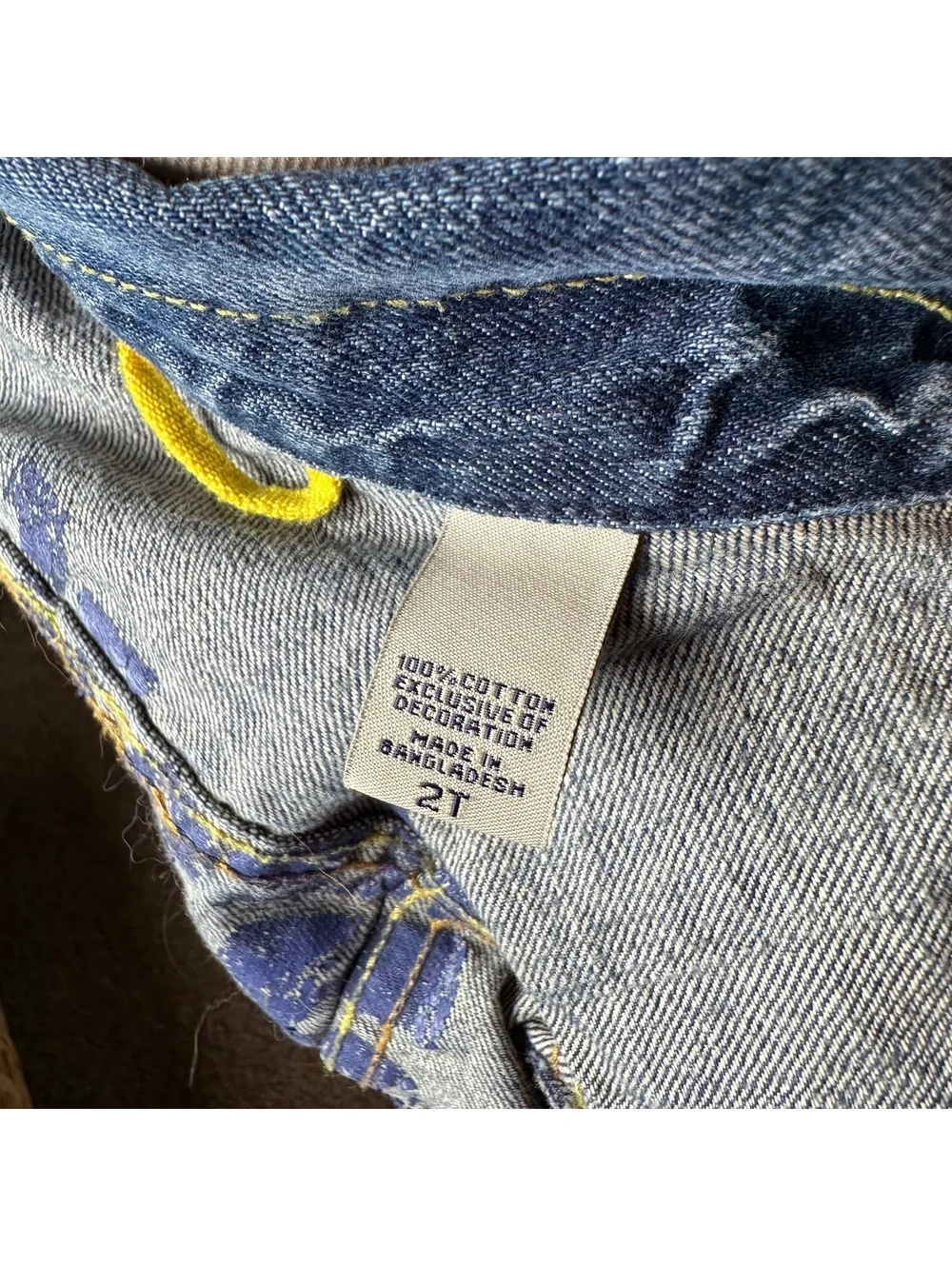 Vintage OshKosh B’gosh 2T Denim Trucker Jacket Classic Blue Jean Toddler